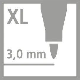Stabilo Power Max Filzstift 12 St. mehrfarbig