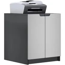 Vladon Logan Aktenschrank 51 x 60,5 x 54 cm grau