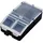 TRU Components Sortimentskasten Kunststoff 113 x 60 x 30 mm schwarz 2 Fächer