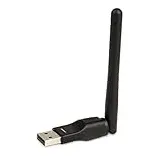 J&J Wifi - Ralink RT5370 - OEM-WiFi-Dongle-Mini-Receiver mit externer Antenne, wireless, mit USB-Anschluss, langer Reichweite, 150 Mbps, für Skybox / Decoder / Zgemma / Sunray / Dreambox