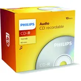 Philips CD-R 700MB 52x 10er Jewelcase (CR7A0NJ10/00)