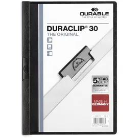 Durable DURACLIP schwarz