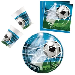 Soccer Fans Party Set 36-teilig