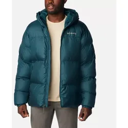 Columbia Winterjacke Puffect mit Kapuze (Thermarator Isolierung, wasserdicht) tealblau Herren