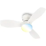 Briloner Deckenventilator 60 cm Weiß