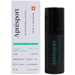 AprèsportTM Deep Relief Active Gel CBD plus Herbal Formular 30 ml