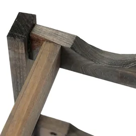 Mendler Weinregal 3 Böden 3 Stück 0 x 0 x 0 cm Braun