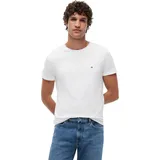 Tommy Hilfiger Core Stretch Slim Fit C Kurzarm-T-Shirt White 2XL