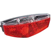 Büchel LED-Rücklicht Tivoli, für E-Bike Gepäckträgerbef. Version 6-48V schwarz|rot NO SIZE