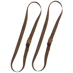 SAVOTTA Pack Straps SR Buckle 2er-Set Packriemen 120cm - Braun