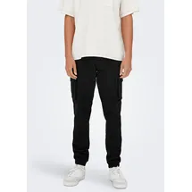 Only & Sons ONSCAM Stage Tapered Fit Hose Schwarz 32/30