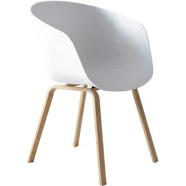 SalesFever Stuhl, Höhe: 77,5 cm, weiß