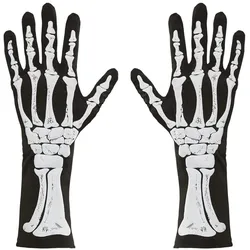 Skeleton Bones Handschuhe 34cm - OS