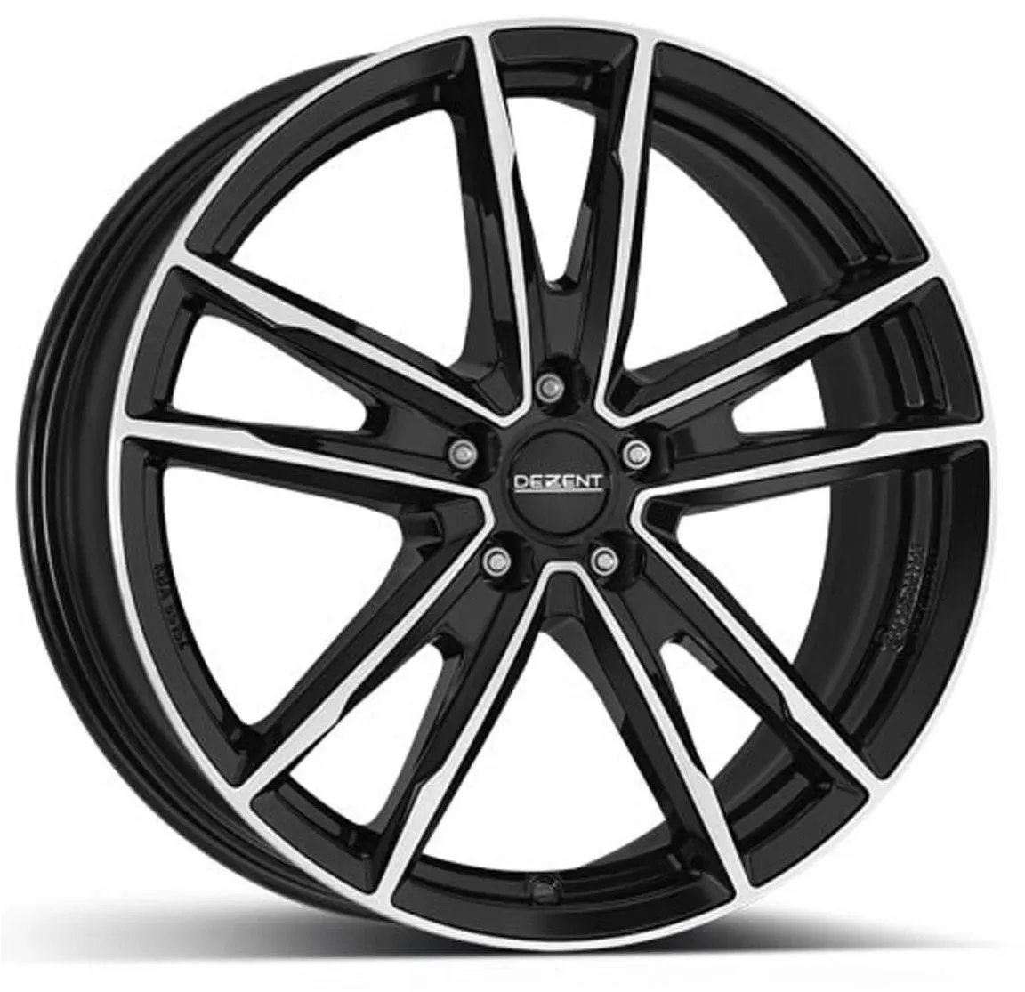 DEZENT DEZENT KF DARK ECE black polished 7.0Jx17 5x114.3 ET50