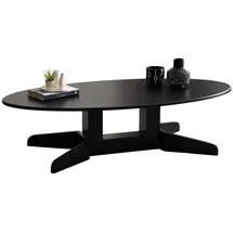 aea Couchtisch Luxus Schwarz Holz 61 x 40 cm