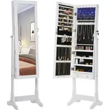 Songmics Schmuckschrank mit LED Beleuchtung