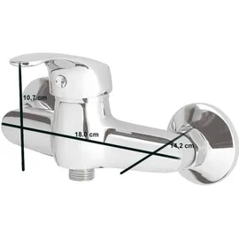 Primaster Sydney Duschthermostat verchromt Messing