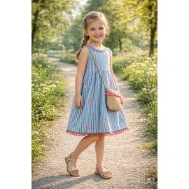 happy girls Kleid mit Umhängetasche Bleu, 104