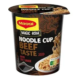 MAGGI Maggi® Noodle Cup Beef Taste Fertiggericht 8x 63,0 g