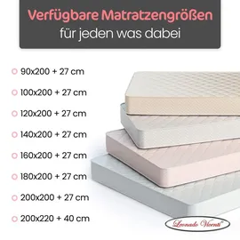 COFI Wasserdichter Matratzenschoner 120 x 200 cm Weiß