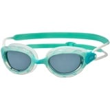 Zoggs Unisex Predator Schwimmbrille, Green/Clear/Tint Smoke, Einheitsgröße