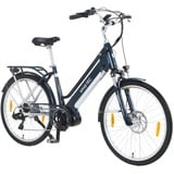 smartEC TrekX-26MD Trekking Pedelec/E-Bike 26 Zoll Mittelmotor - Blau