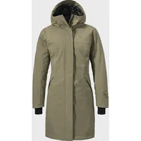 Schöffel Urban Insulated Coat Style Gregale WMS (wasserdicht, atmungsaktiv) dunkelbeige Damen,