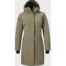 Schöffel Urban Insulated Coat Style Gregale WMS (wasserdicht, atmungsaktiv) dunkelbeige Damen,