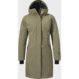 Schöffel Urban Insulated Coat Style Gregale WMS (wasserdicht, atmungsaktiv) dunkelbeige Damen,
