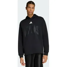 adidas Hoodie Stadium Graphic Schwarz/Weiß L