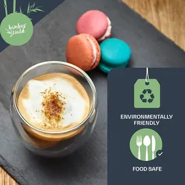 Bambuswald Kaffeeglas 0,24 l