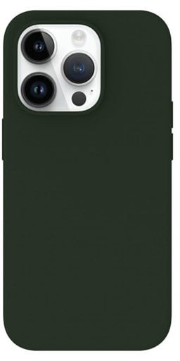 TENCTM [Silicone] w. MagSafe for iPhone 14 Pro - Dark Green