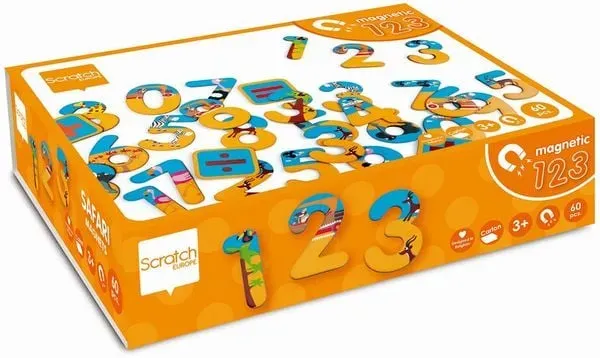 Preisvergleich Produktbild Scratch - Magnete 60 Zahlen Safari