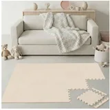 LittleTom 18 Teile Spielmatte Baby Puzzlematte 30x30 Krabbelmatte Bodenmatte Kinderzimmer