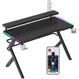 huzaro Hero 5.0 Gaming-Tisch Schwarz