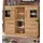 OTTO home Ribe 125 x 115 x 35 cm Beige / Braun