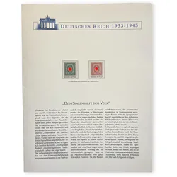2 Sparmarken für HJ-Sparaktion