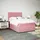 vidaXL Boxspringbett 140 x 200 cm Rosa
