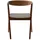 miliboo Skandinavische Stühle aus dunklem Holz (2er-Set) BAHIA