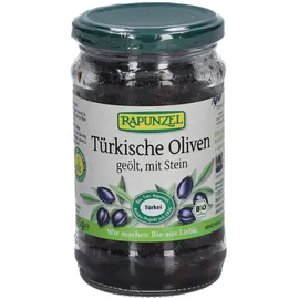 RAPUNZEL Oliven schwarz, mit Stein, Projekt bio