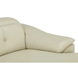 Uno Ecksofa mit elektrischer Relaxfunktion Eva ¦ creme ¦ Maße (cm): B: 255 H: 78 T: 171.0