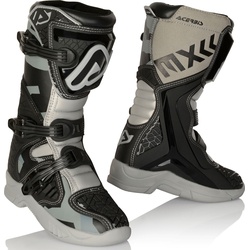 Acerbis X-Team, Stiefel Kinder - Schwarz/Grau - 36 EU