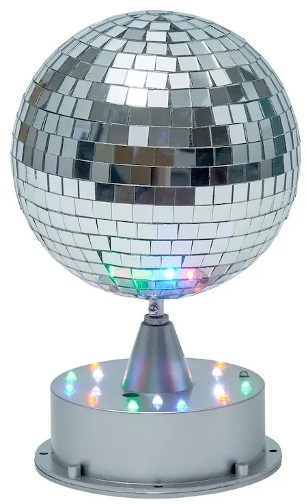 BUTLERS DISCO Discokugel mit Beleuchtung Dekoration  