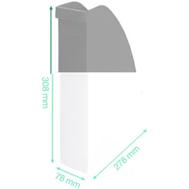 Leitz Stehsammler Recycle 2476 24765050 grün Kunststoff, DIN A4 mit Prämie nach Registrierung