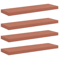 VidaXL Wandregal 80 x 23,5 x 4 cm Rot