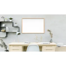ALLboards Whiteboard mit Naturholzrahmen 120x90cm