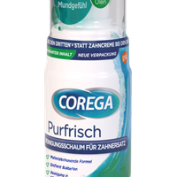 Corega Purfrisch Reinigungsschaum für Zahnersatz