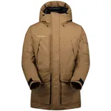 Mammut Obelisk Goretex Hardshell Thermo Daunenjacke - Dark Sand - L