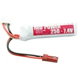 Red Power Modellbau-Akkupack (LiPo) 7.4V 250 mAh Softcase JST