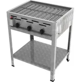 ChattenGlut, Gasgrill, Gasbräter 3-flammig mit Edelstahlrost (13.50 kW)